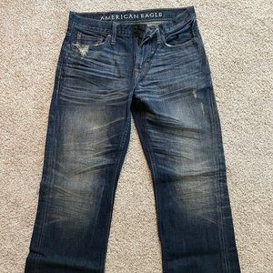 American Eagle Distressed Bootcut Jeans sz 30x32 - Like new